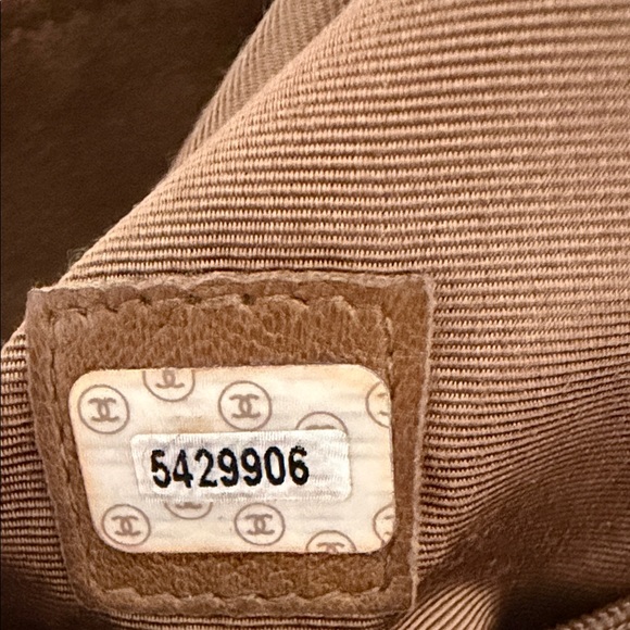 Chanel Brown Suede Tote Bag - Picture 10 of 11